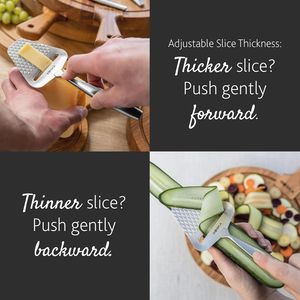 เครื่องตัดชีส Monaco+ Premium รุ่นรางวัลชนะเลิศ สำหรับชีสก้อน เชดด้า ปาร์เมซาน ลดการเกิดรอยขีดข่วน - Product Image 2