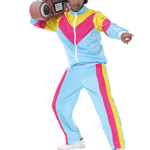 Ensemble survêtement coupe-vent en nylon et polyester pour homme avec logo personnalisé, fermeture éclair, deux pièces, vêtements de sport d'hiver - Product Image 4