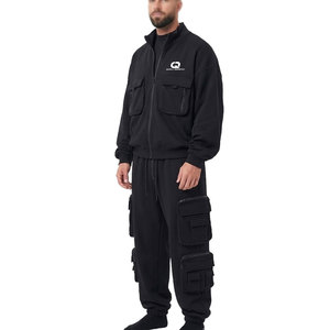 Conjunto Deportivo de Dos Piezas para Hombre, de Primera Calidad, Transpirable, Informal, para Invierno, 100% Algodón, Diseñado para Comodidad Diaria - Product Image 4