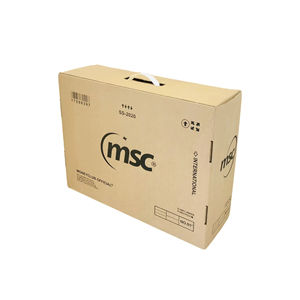 Caja de Cartón Corrugado Reciclado Personalizable al por Mayor, Autoarmable, la Mejor Solución para Embalaje de Laptops, Envío Doméstico, Aéreo y Marítimo - Product Image 1