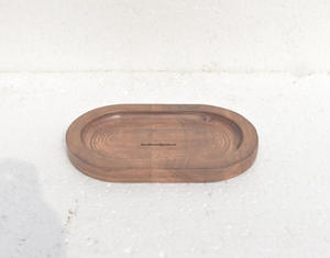 Plateau de service à café et sous-verre en bois d'acacia massif en gros pour les fournitures d'hôtels et de restaurants Plateau en bois fait à la main - Product Image 1