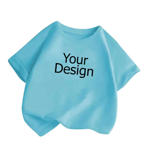 Production en gros de t-shirts pour enfants, doux et respirants, fabrication OEM pour les détaillants de mode pour enfants et les marques à marque privée - Product Image 5