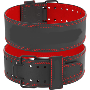 Samroz Sports <b>Weight</b> Lifting Belt 7mm - Prong Weightlifting Belt for Squats, Deadlift, and <b>Bench</b> Press – Lifting Belt Leather - Product Image 2