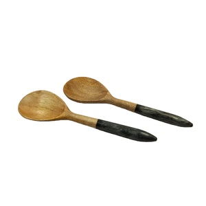 Espátula de madera ecológica para el hogar, hotel, restaurante, fiestas de boda, acabado natural, fabricante y proveedor indio - Product Image 6