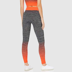 Ensemble de yoga personnalisé OEM pour femmes, 2026 pièces, mode sportive, taille élastique, ensemble de yoga bicolore personnalisé pour la vente, ensemble de yoga fitness pour femmes - Product Image 4