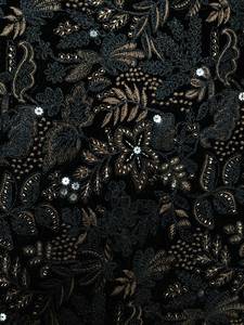 Velvet Embroidered <b>Fabric</b> for Sherwani and Ethnic Wear Premium Decorative Textile for Men Wedding Kurta Traditional <b>Indian</b> - Product Image 1