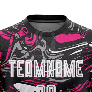 Maillot de football personnalisé de haute qualité à sublimation, séchage rapide, respirant - Product Image 2