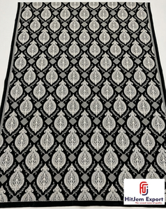 Tela de Lino y Algodón Ligera Personalizada, Bordada, Suave, Transpirable, Soluble en Agua, Absorbente de Humedad, para Vestidos y Bolsos de Moda - Product Image 3