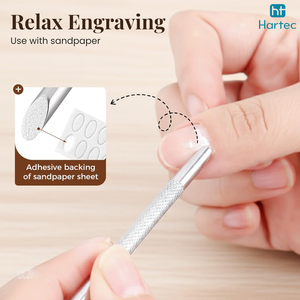 Pre-Treatment Cuticle Pusher, Stainless Steel Round Cuticle Pusher With PU Leather Pouch Professional Nail Cuticle Pusher <b>Tool</b> - Product Image 5