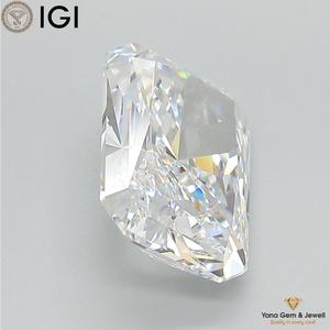 Diamante Cultivado en Laboratorio CVD de Corte Radiante de Alta Claridad de 4.01 Quilates, Color E, Claridad VVS2 con Certificado IGI - Product Image 5