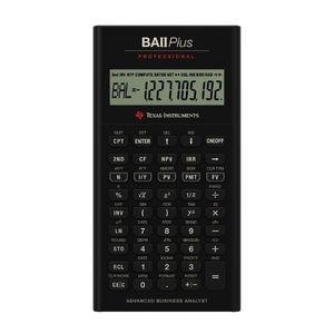 เครื่องคิดเลขทางการเงิน Texas Instruments BA II Plus สำหรับธุรกิจ การเงิน และนักศึกษา - Product Image 2