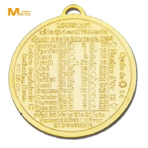 เหรียญที่ระลึกทองเหลืองผสมสังกะสีหล่อขึ้นรูป - Product Image 1