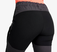 Pantalon Hardshell Nordwand Pro pour Homme, Tricoté, Imprimé, Écologique, Durable, Séchage Rapide, Taille Ajustable pour la Randonnée et les Activités de Plein Air