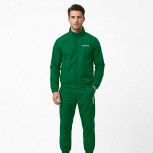 Men Windbreaker Set Digital Sublimation Print Polyester Sportswear Jacket Pants Custom Apparel Supplier - Product Image 4
