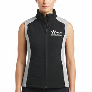 Best Selling Corduroy Spandex Pullover Pattern Horse Riding <b>Gilet</b> Vest Lightweight Sleeveless Quilted Rider Puffer Training - Product Image 1