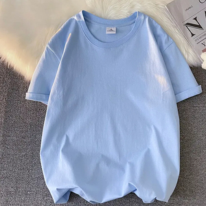 Customizable Short Sleeve Jersey Tee Shirts Men Women Factory Supply Direct Source O-<b>Neck</b> High Street Quick Dry <b>Light</b> Oversized - Product Image 4