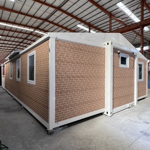 Casa Contenedor Expandible de Doble Ala de 20 pies, Villa Prefabricada Móvil, Estructura de Acero Extensible, Casa de Campo, Hotel, Escuela, Uso Exterior - Product Image 6