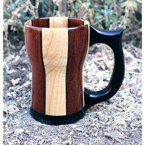 Taza de Madera Artesanal para Servir Bebidas, para Tazas de Té y Platos en Cafeterías y Hogares - Product Image 5