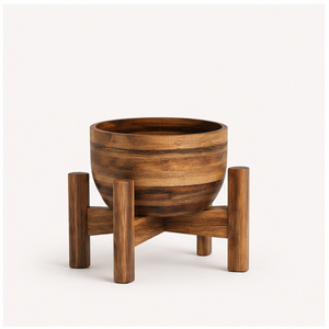 Marvelous Design Wooden Plant Stand Solid Wood Flower <b>Pot</b> <b>Holder</b> for Indoor Living Room & Outdoor Balcony Decor - Product Image 5