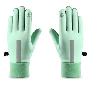 Gants de ski chauds antidérapants pour l'hiver, pour femmes et hommes, gants de cyclisme épaissis pour l'extérieur, compatibles avec les écrans tactiles, gants de conduite antidérapants - Product Image 2