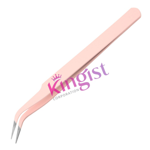 Ensemble de pinces à cils en acier inoxydable de haute qualité, 4 pièces, pour extensions de cils, volume, antistatiques et durables - Product Image 2