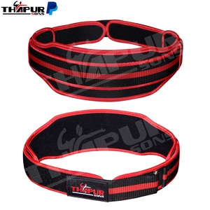 Cinturones de Espuma de Goma EVA Personalizables para Ejercicio en Gimnasio, Soporte Lumbar de Neopreno, Transpirables, Antideslizantes, con Gancho, para Levantamiento de Pesas - Product Image 6