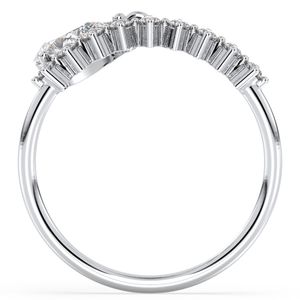 REYES Luxury 925 Sterling Silver GRA Certified Moissanite Engagement Ring For Women Perfect Anniversary Gifts Fine Jewelry - Product Image 4