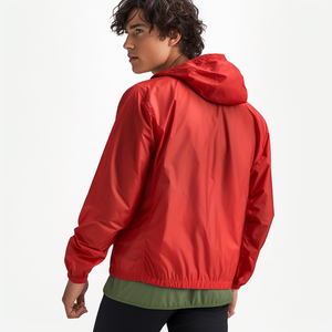Veste coupe-vent légère pour homme, à capuche, fermeture éclair intégrale, résistante au vent, pour course à pied, randonnée, vêtements de sport décontractés - Product Image 2