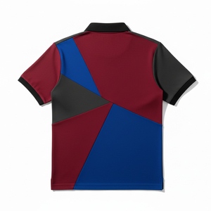 เสื้อโปโลพิมพ์ลายแบบกำหนดเองสำหรับผู้ชาย โลโก้สั่งทำ แห้งเร็ว ผ้าโพลีเอสเตอร์ ชุดกีฬา พิมพ์ลายเต็มตัว เสื้อโปโลชุดทีม - Product Image 4