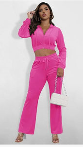 Ensemble de survêtement évasé personnalisé pour femme, taille haute, tenue de sport deux pièces, fabricant de vêtements de fitness - Product Image 3