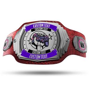 Cinturón de Campeonato de Cuero Blanco de Alta Calidad para MMA, Judo, Lucha Libre, Boxeo, con Baño de Oro de 24k y Logotipo Personalizado - Product Image 3