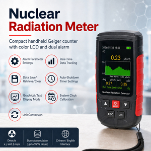 Compteur Geiger haute sensibilité, détecteur de rayonnement nucléaire, dosimètre portable pour rayons X, gamma, bêta, tests alimentaires et du marbre (OEM) - Product Image 5