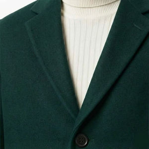 Veste Trench en Cuir pour Homme, Vente en Gros, Manteau d'Hiver Personnalisé, Vêtement de Bureau Élégant, Qualité Supérieure - Product Image 6
