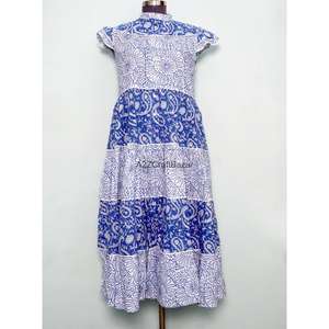 Robes décontractées bohèmes élégantes, mode, 100% coton pur, toutes tailles, vêtements pour femmes, robes à manches longues pour femmes - Product Image 1