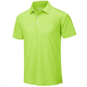เสื้อโปโลชายขายดี ดีไซน์ใหม่ รับทำโลโก้ สีพื้น ระบายอากาศได้ดี MOQ ต่ำ เสื้อโปโลสีพื้น - Product Image 4
