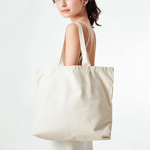 Bolsa de Lona con Logotipo Personalizado y Patrón de Letras, con Asa para el Hombro, Resistente, Reutilizable para Compras, Uso Diario y Viajes - Product Image 4