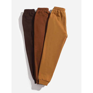 Combinaison d'hiver pour femmes, pantalon de survêtement en molleton doux et chaud avec cordon de serrage à la taille, poches, polyester/coton, écologique - Product Image 2