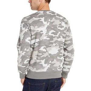 Sudaderas con capucha de camuflaje de alta calidad para hombre, sudadera de algodón de camuflaje, nueva moda, jersey de cuello redondo, sudaderas básicas de invierno para hombre - Product Image 3
