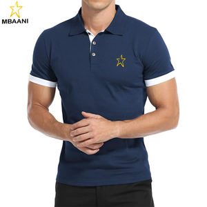 Camisa polo clásica para hombre, camisas de manga corta, camisetas informales ligeras y ajustadas - Product Image 2
