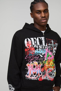 Sudadera con Capucha de Alta Calidad, Gruesa, Bordada en 3D, de Invierno, ODM, Talla Grande, 100% Algodón, Secado Rápido, Ecológica, para Hombre - Product Image 6