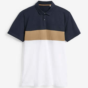 Camiseta Polo de Manga Corta para Hombre, Informal, Verano, a Rayas, Ropa Masculina, Camisetas Polo, Moda Masculina, Corte Ajustado - Product Image 1