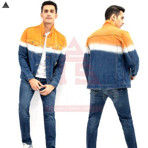 Chaquetas de mezclilla 100% algodón para hombre, estilo casual, color sólido, con bolsillos, chaqueta delgada para hombre, ropa de alta calidad, chaqueta de mezclilla. - Product Image 4