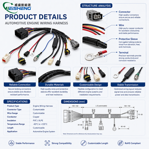 Harnais de câblage automobile complet sur mesure, fabrication professionnelle en Chine - Product Image 3