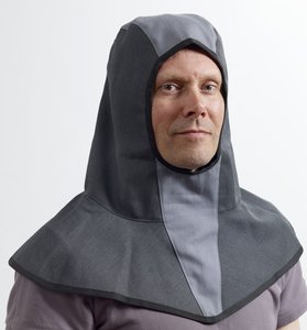 Casque intégral gris à assombrissement automatique avec isolation thermique pour la protection lors du soudage et l'utilisation en construction - Product Image 1