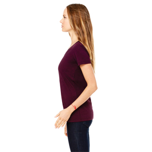 T-shirt de sport imprimé pour femme, 100 % coton, coupe classique, manches courtes, respirant, écologique, anti-plis, personnalisable, idéal pour l'été - Product Image 2