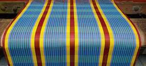 Rollo de Tela Tejida con Revestimiento de PVC Ecológico y Antibacteriano para Bolsas de Transporte, Material Resistente de Nylon a Rayas de Peso Medio para Fabricación de Bolsas - Product Image 6