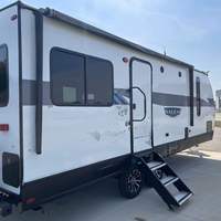 Remorques de camping et de transport utilitaires haut de gamme en aluminium et acier avec design de caravane escamotable pour les aventures en plein air et l'utilisation domestique