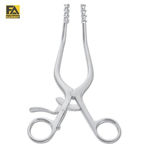 เครื่องมือถ่างแผล DERRICO-ADSON (แบบ 4 ง่าม, ใบมีดคม ขนาด 2.0 ซม. 3/4 นิ้ว) คีมคุณภาพสูง ผลิตตามสั่ง - Product Image 1