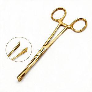 Stainless Steel Pennington Forceps Body <b>Piercing</b> <b>Clamp</b> Slotted <b>Piercing</b> Tool for Ear Nose Navel Nipple Septum Jewelry - Product Image 3
