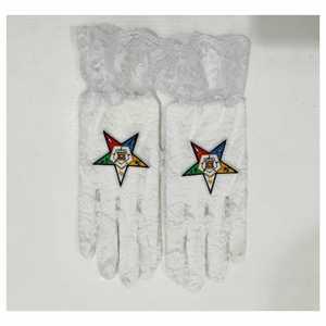 Venta al por mayor de calidad superior logotipo personalizado OES WM niños guantes cómodos colores sólidos con parches diseño único - Product Image 3